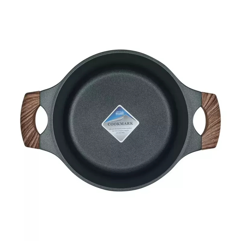 Resto Kitchenware Ran 2,4 l okrągły czarny drewno