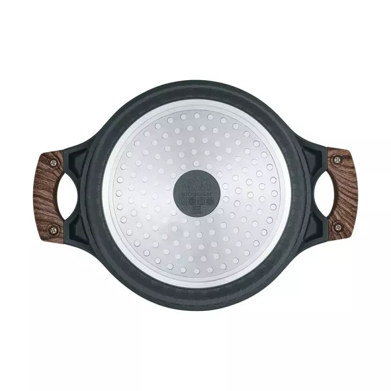 Resto Kitchenware Ran 2,4 l okrągły czarny drewno