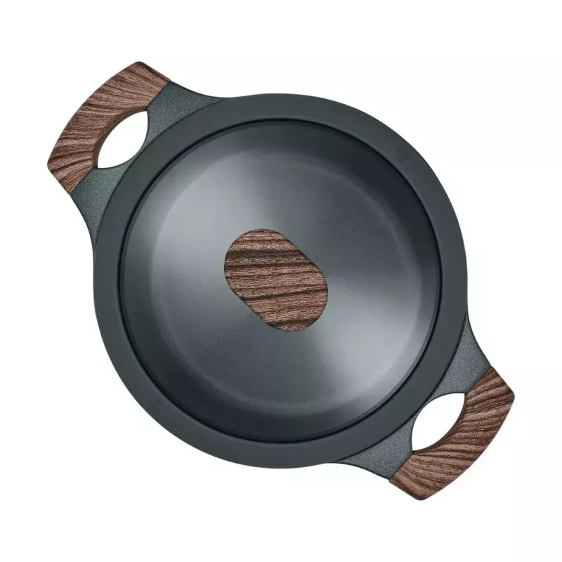 Resto Kitchenware Ran 2,4 l okrągły czarny drewno