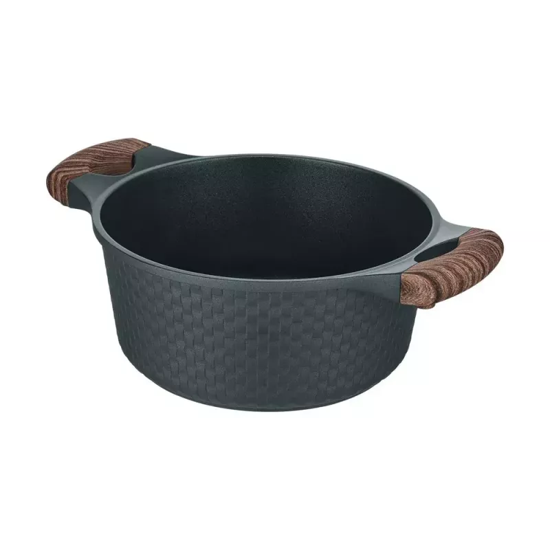Resto Kitchenware Ran 2,4 l okrągły czarny drewno
