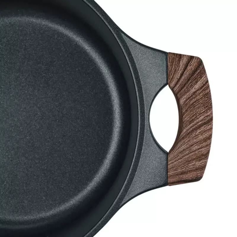 Resto Kitchenware Ran 2,4 l okrągły czarny drewno