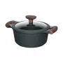 Resto Kitchenware Ran 2,4 l okrągły czarny drewno