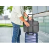 Briefcase Trust Lisboa 40,6 cm 16 cali niebieski 2 komory