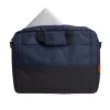Briefcase Trust Lisboa 40,6 cm 16 cali niebieski 2 komory