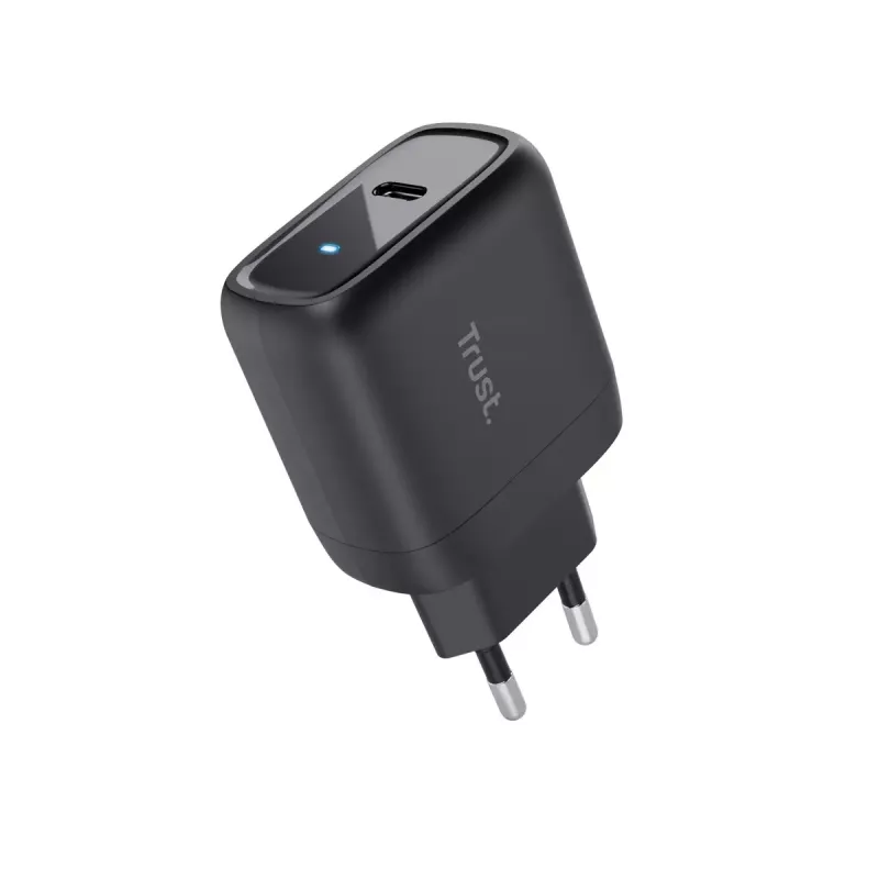 Ładowarka sieciowa Trust Maxo 45W uniwersalna czarna 100-240V 20V USB-C