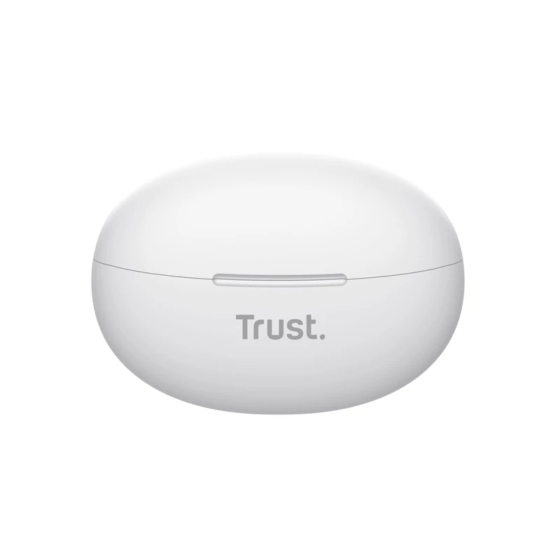 Trust Yavi Zestaw słuchawkowy True Wireless Stereo (TWS) douszny Rozmowy/Muzyka USB Type-C Bluetooth Biały