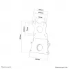 Neomounts FPMA-VESAMAC2127 płyta adaptera VESA do iMac, 21,5-27 cali, VESA 75x75 / 100x100 mm, maks. 15 kg, stalowa, 730 g, srebrna
