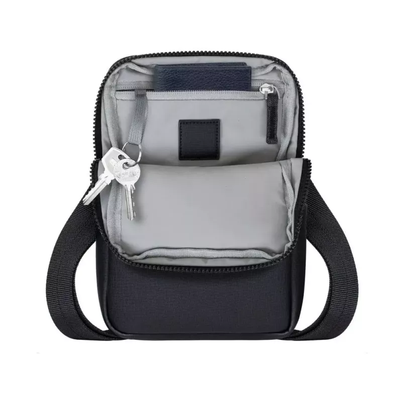 Torba na ramię Rivacase 8810 na tablety do 20,3 cm (8 cali) — poliuretan i poliester, 0,28 kg