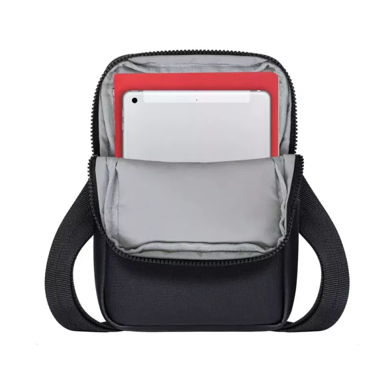 Torba na ramię Rivacase 8810 na tablety do 20,3 cm (8 cali) — poliuretan i poliester, 0,28 kg