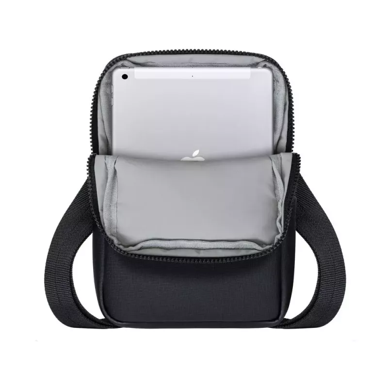 Torba na ramię Rivacase 8810 na tablety do 20,3 cm (8 cali) — poliuretan i poliester, 0,28 kg