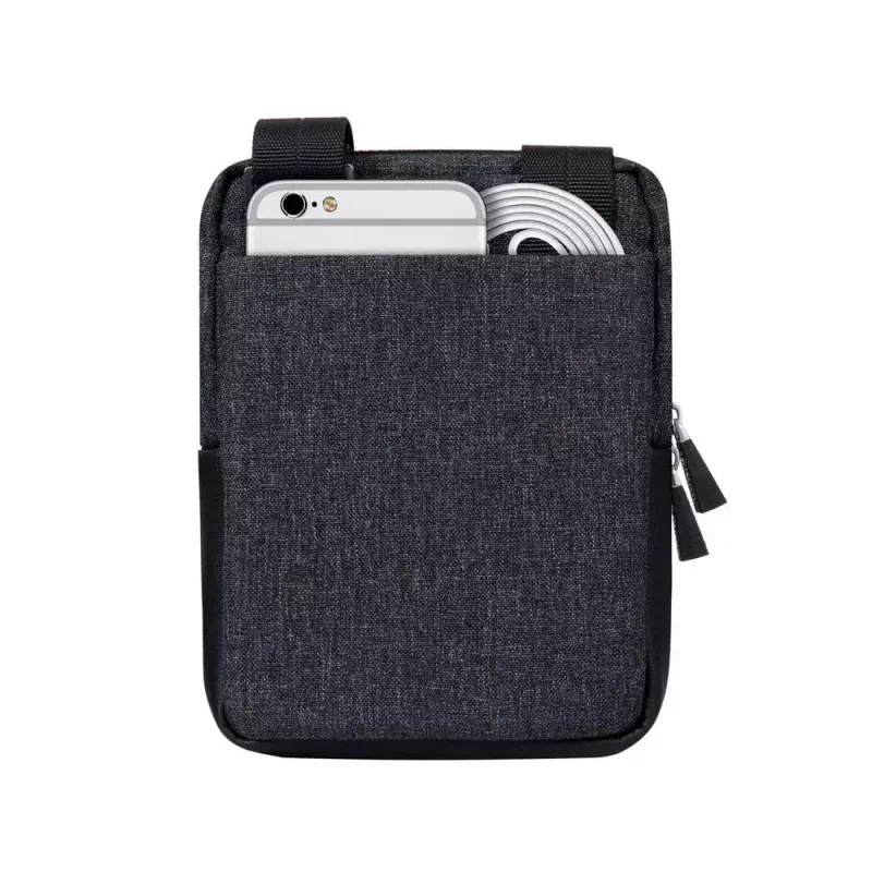 Torba na ramię Rivacase 8810 na tablety do 20,3 cm (8 cali) — poliuretan i poliester, 0,28 kg