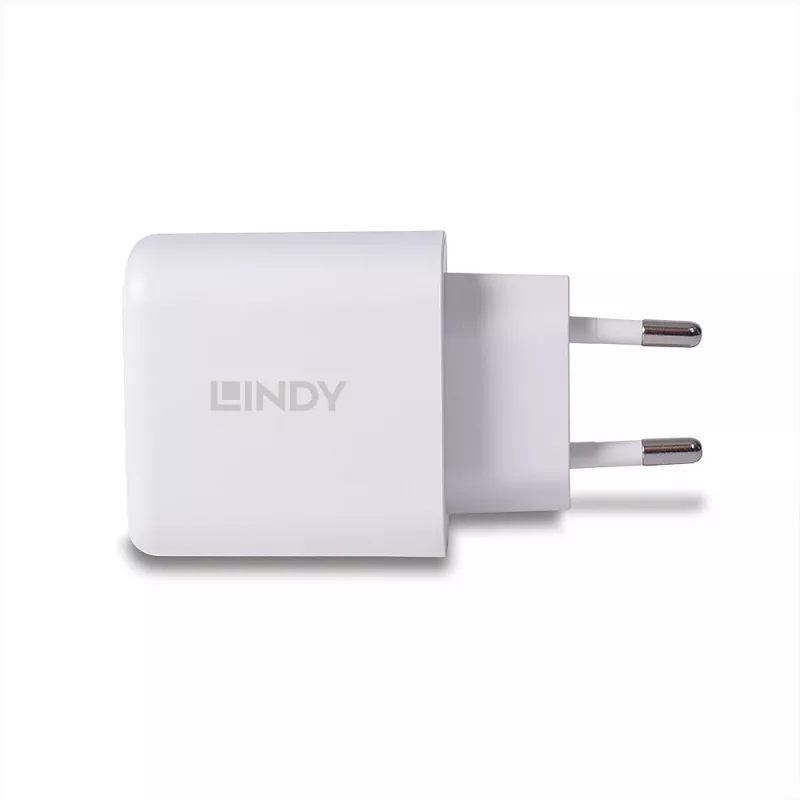 Lindy 73428 uniwersalna ładowarka do urządzeń mobilnych Biała AC Szybkie ładowanie Wewnętrzna
