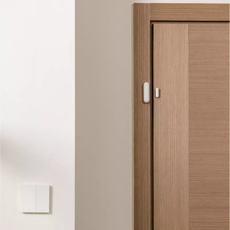 AQARA Smart Home Czujnik Drzwi/Okno P2 (DW-S02D), Bezprzewodowy, Zigbee