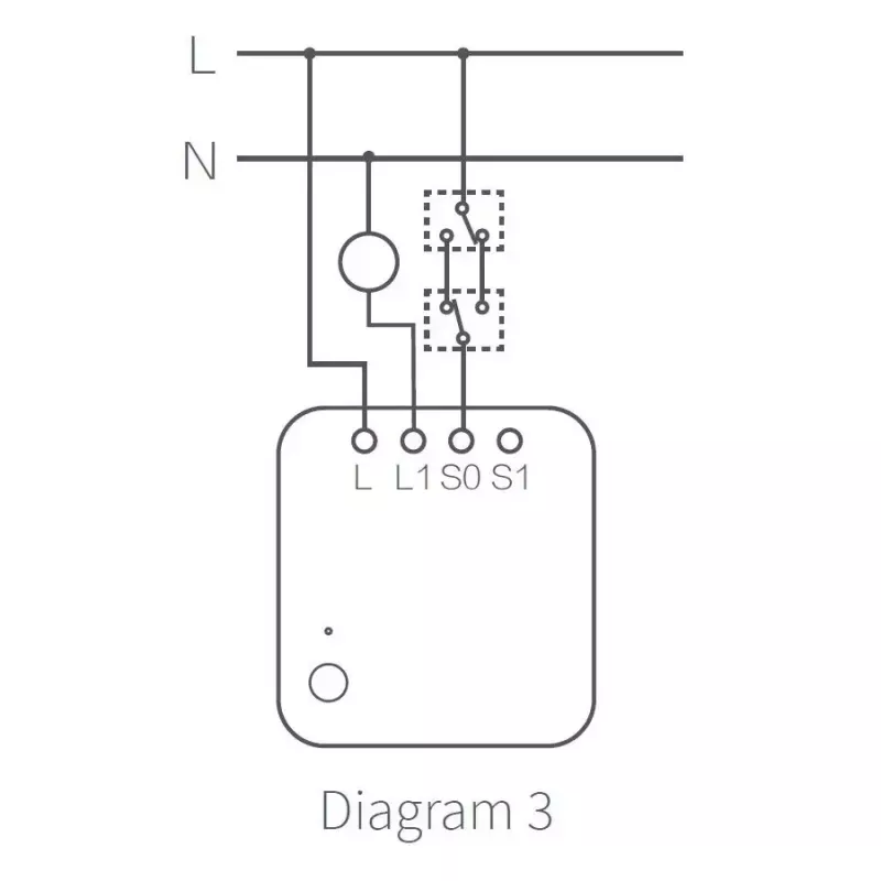 AQARA Smart Home Single Switch Module T1, No Neutral (SSM-U02)