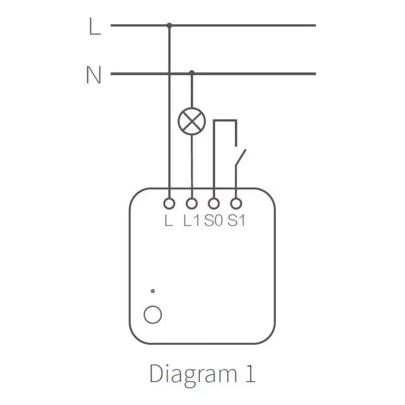 AQARA Smart Home Single Switch Module T1, No Neutral (SSM-U02)