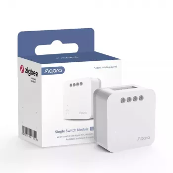 AQARA Smart Home Single Switch Module T1, No Neutral (SSM-U02)