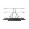Uchwyt ścienny do telewizora Gembird WM-80ST-02 — stały/uchylny, 37 cali–80 cali, VESA do 600x400, 60 kg, czarny