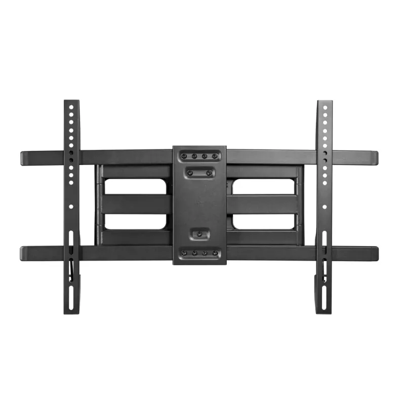 Uchwyt ścienny do telewizora Gembird WM-80ST-02 — stały/uchylny, 37 cali–80 cali, VESA do 600x400, 60 kg, czarny