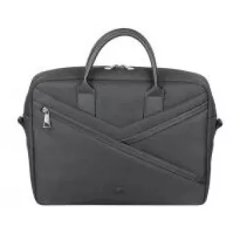 Torba typu toploader Rivacase 8124 35.6 cm (14 cali) Czarny 2 komory