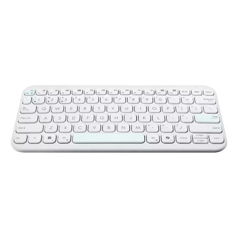 Klawiatura ASUS Marshmallow KW100 Bezprzewodowa Bluetooth QWERTY Beżowa