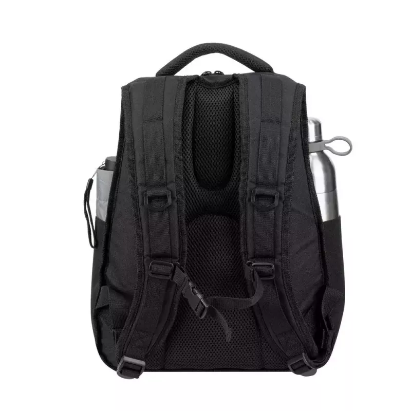 Codzienny plecak Rivacase Gremio 5565, czarny poliester, 350×240×410 mm
