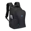 Codzienny plecak Rivacase Gremio 5565, czarny poliester, 350×240×410 mm