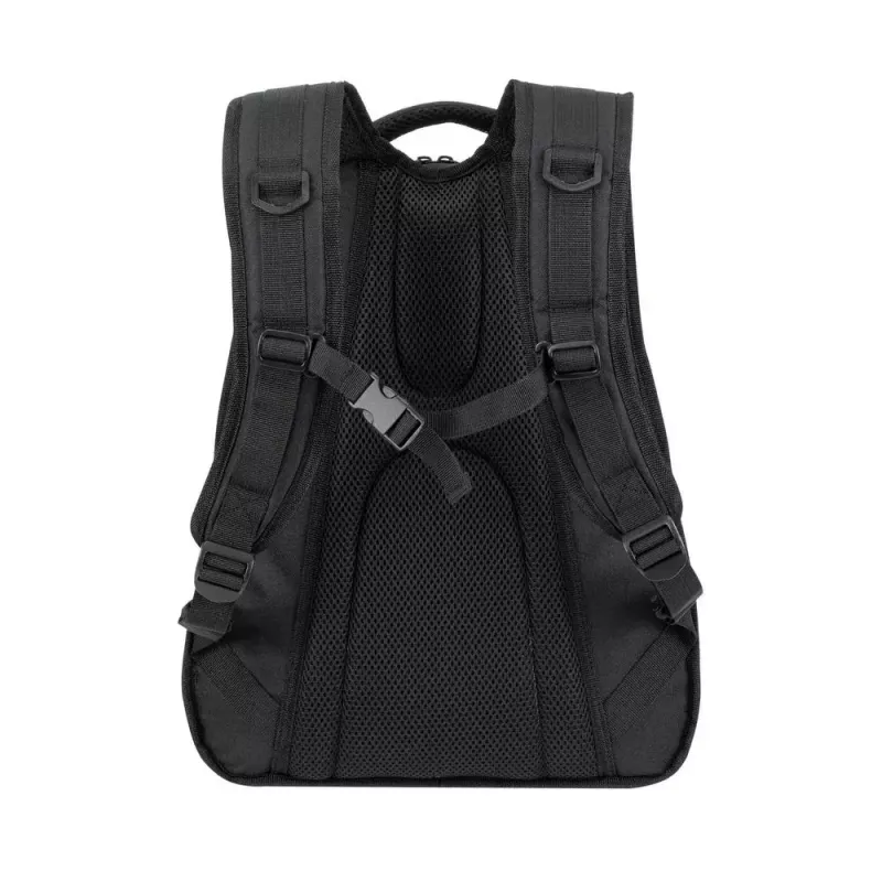 Codzienny plecak Rivacase Gremio 5565, czarny poliester, 350×240×410 mm