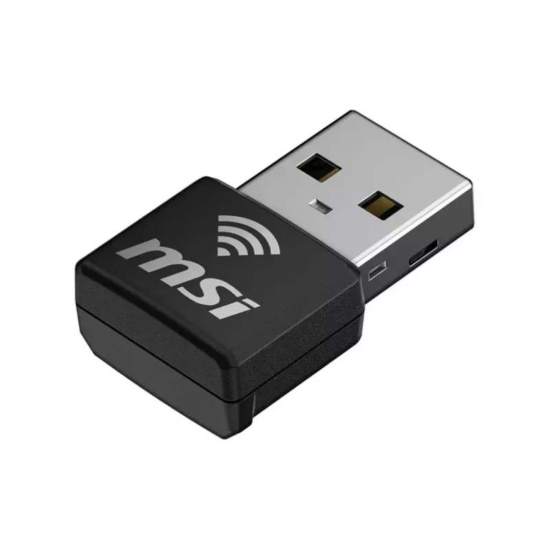 Adapter USB MSI AX1800 Nano WiFi USB 2.0 Czarny