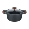 Resto Kitchenware Ran garnek 4,2 l, okrągły, beżowy, drewno