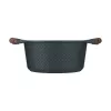 Resto Kitchenware Ran garnek 4,2 l, okrągły, beżowy, drewno