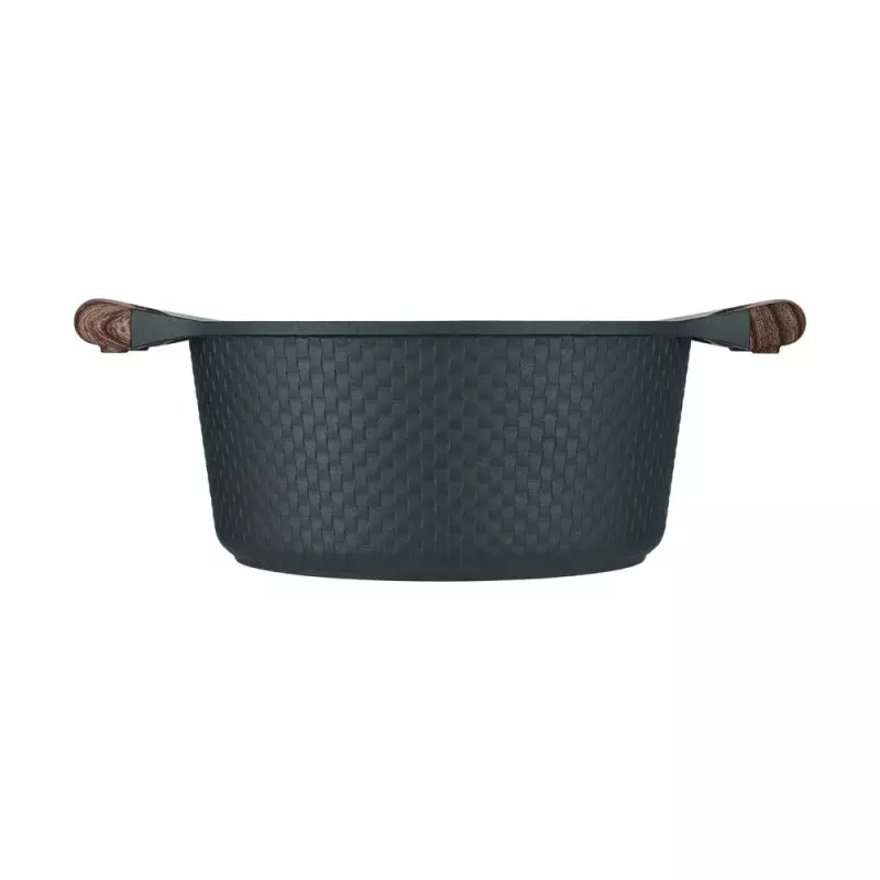 Resto Kitchenware Ran garnek 4,2 l, okrągły, beżowy, drewno