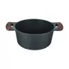 Resto Kitchenware Ran garnek 4,2 l, okrągły, beżowy, drewno