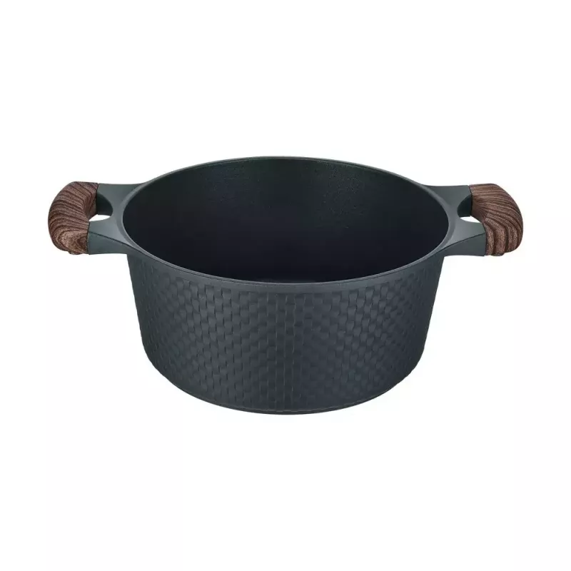 Resto Kitchenware Ran garnek 4,2 l, okrągły, beżowy, drewno
