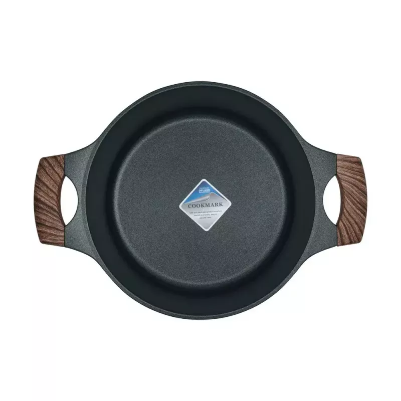Resto Kitchenware Ran garnek 4,2 l, okrągły, beżowy, drewno