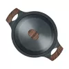 Resto Kitchenware Ran garnek 4,2 l, okrągły, beżowy, drewno