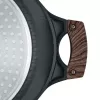 Resto Kitchenware Ran garnek 4,2 l, okrągły, beżowy, drewno