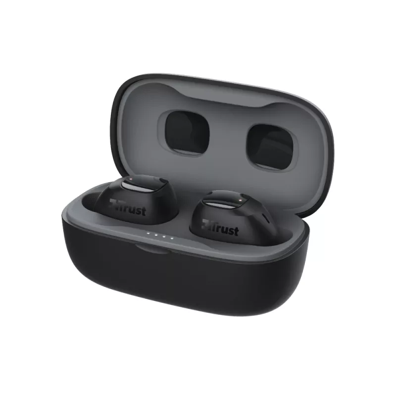 Zestaw słuchawkowy Trust Nika Compact True Wireless Stereo (TWS) douszny połączenia/muzyka Bluetooth czarny