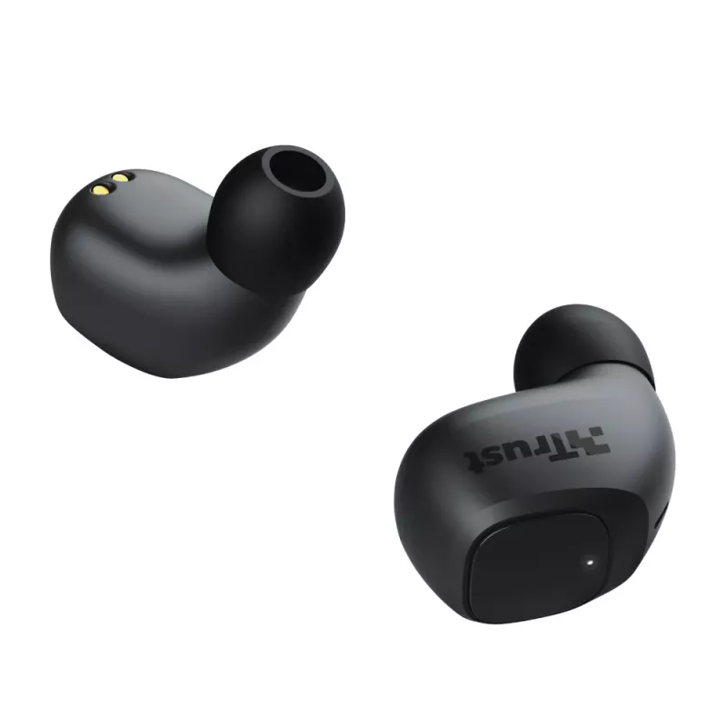 Zestaw słuchawkowy Trust Nika Compact True Wireless Stereo (TWS) douszny połączenia/muzyka Bluetooth czarny