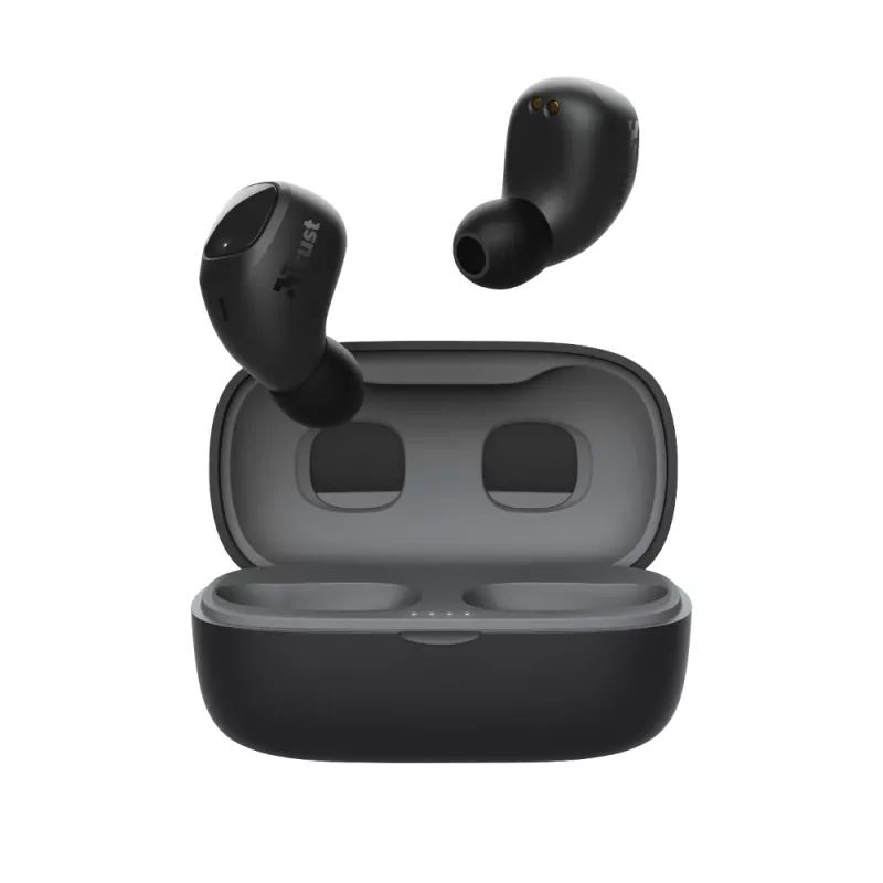Zestaw słuchawkowy Trust Nika Compact True Wireless Stereo (TWS) douszny połączenia/muzyka Bluetooth czarny