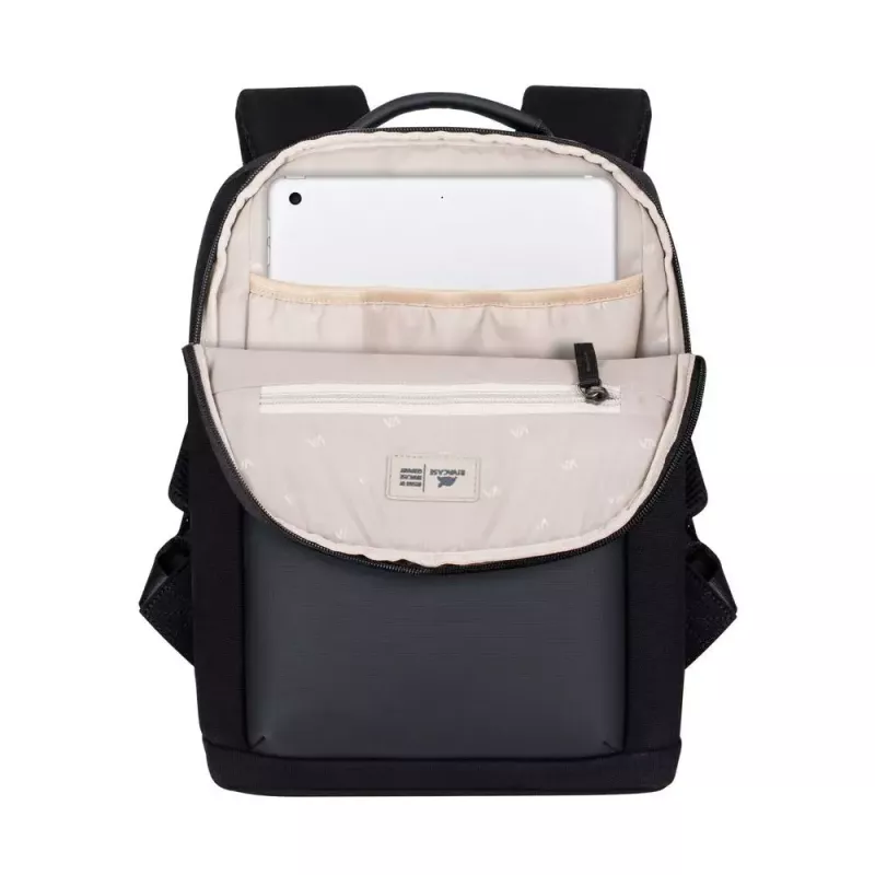 Plecak Rivacase 8521 33,8 cm (13,3 cala) Czarny Uchwyt do przenoszenia Pasek na ramię