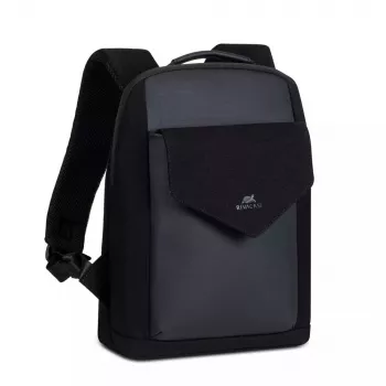 Plecak Rivacase 8521 33,8 cm (13,3 cala) Czarny Uchwyt do przenoszenia Pasek na ramię