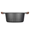 Resto Kitchenware Capella 4,6 L Okrągły Czarny Wood