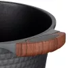 Resto Kitchenware Capella 4,6 L Okrągły Czarny Wood