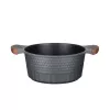 Resto Kitchenware Capella 4,6 L Okrągły Czarny Wood