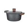 Resto Kitchenware Capella 4,6 L Okrągły Czarny Wood