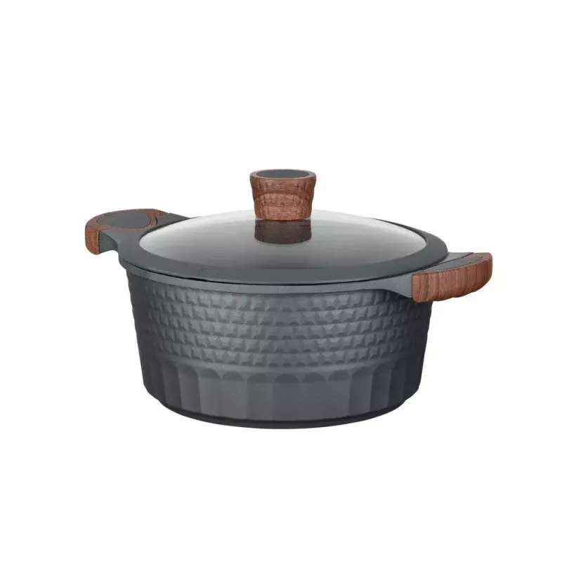 Resto Kitchenware Capella 4,6 L Okrągły Czarny Wood