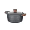 Resto Kitchenware Capella 4,6 L Okrągły Czarny Wood