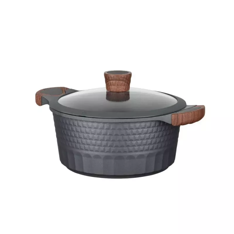Resto Kitchenware Capella 4,6 L Okrągły Czarny Wood