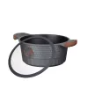 Resto Kitchenware Capella 4,6 L Okrągły Czarny Wood