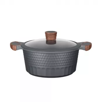 Resto Kitchenware Capella 4,6 L Okrągły Czarny Wood